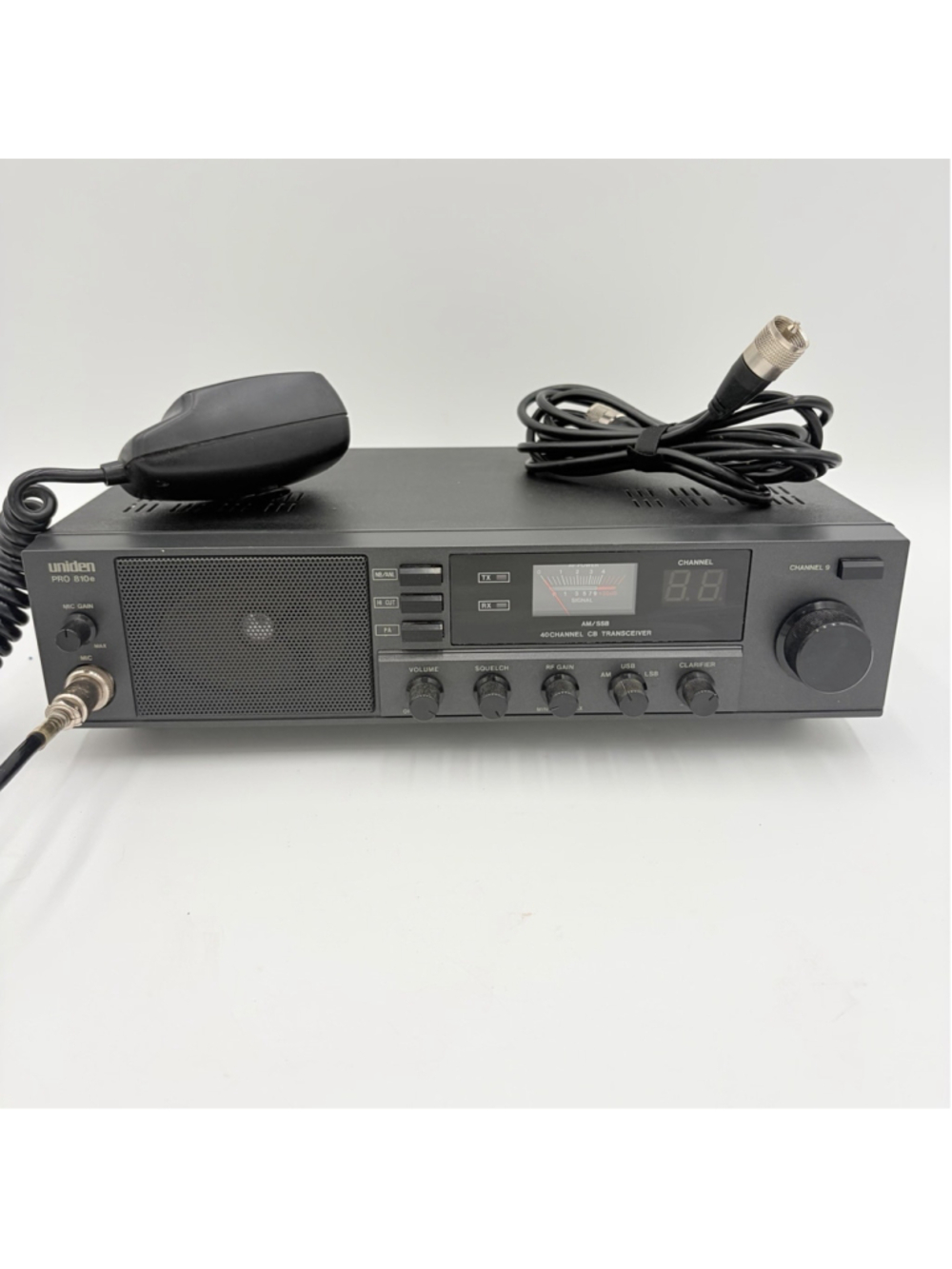 Uniden PRO 810e AM/SSB CB Base Station 40 Channel Tested Read